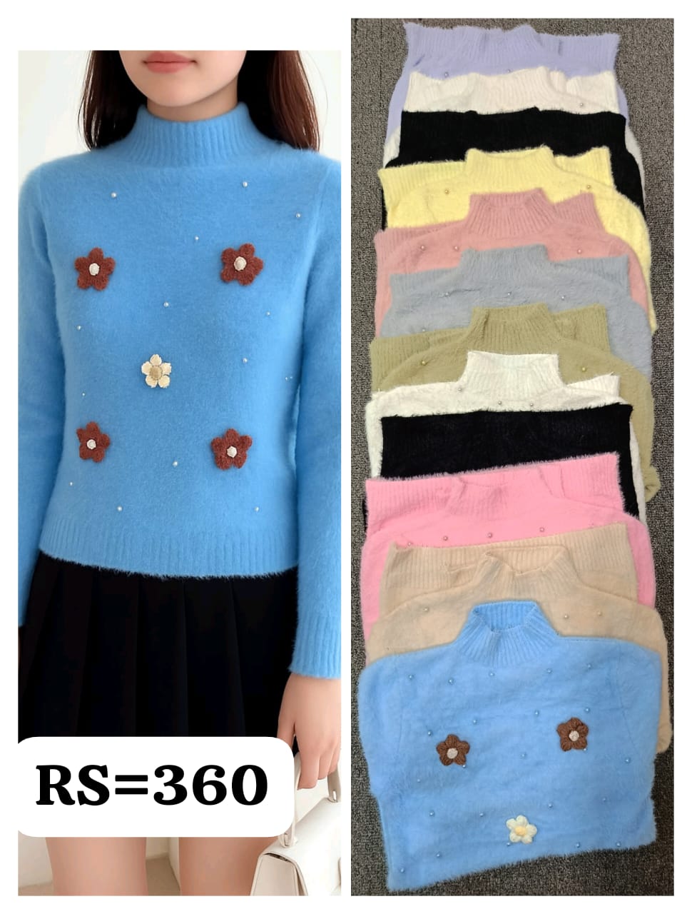 Star Graphic Casual Sweater | Wholesale Style Supplier