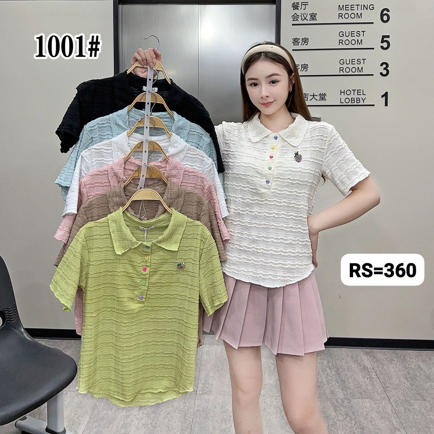 Zadine (Pack of 6 ) Imported Crop Top Fo Women. Rate : 360
