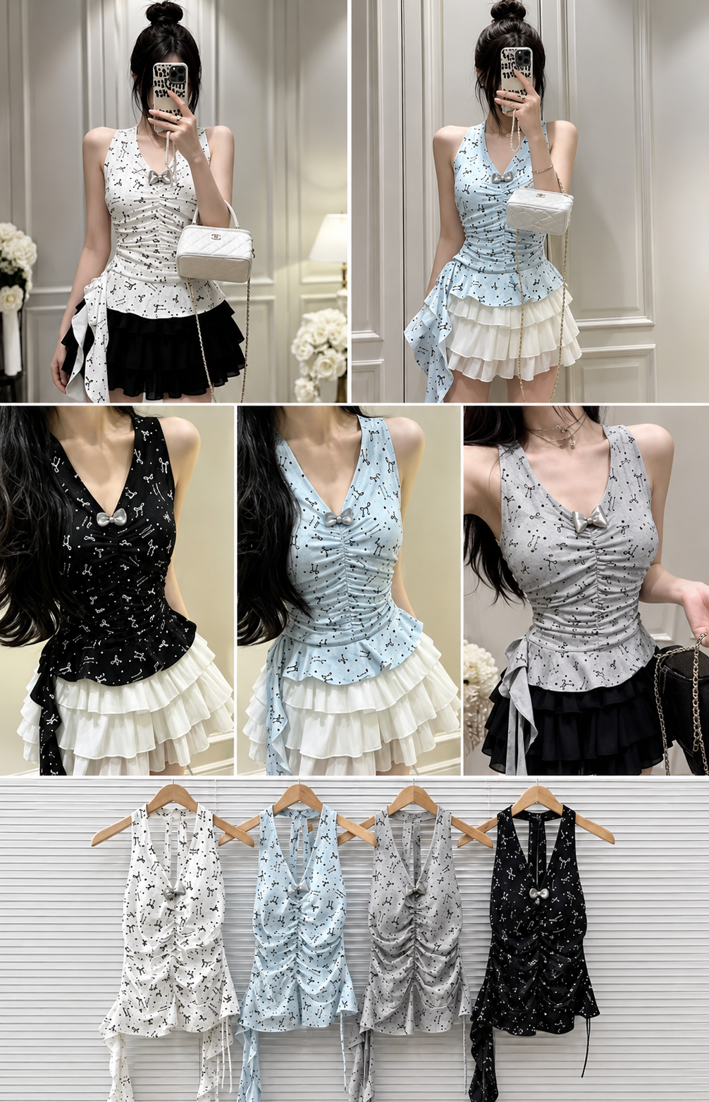 Imported Korean Ruched Peplum Bralette for Women Wholesale India