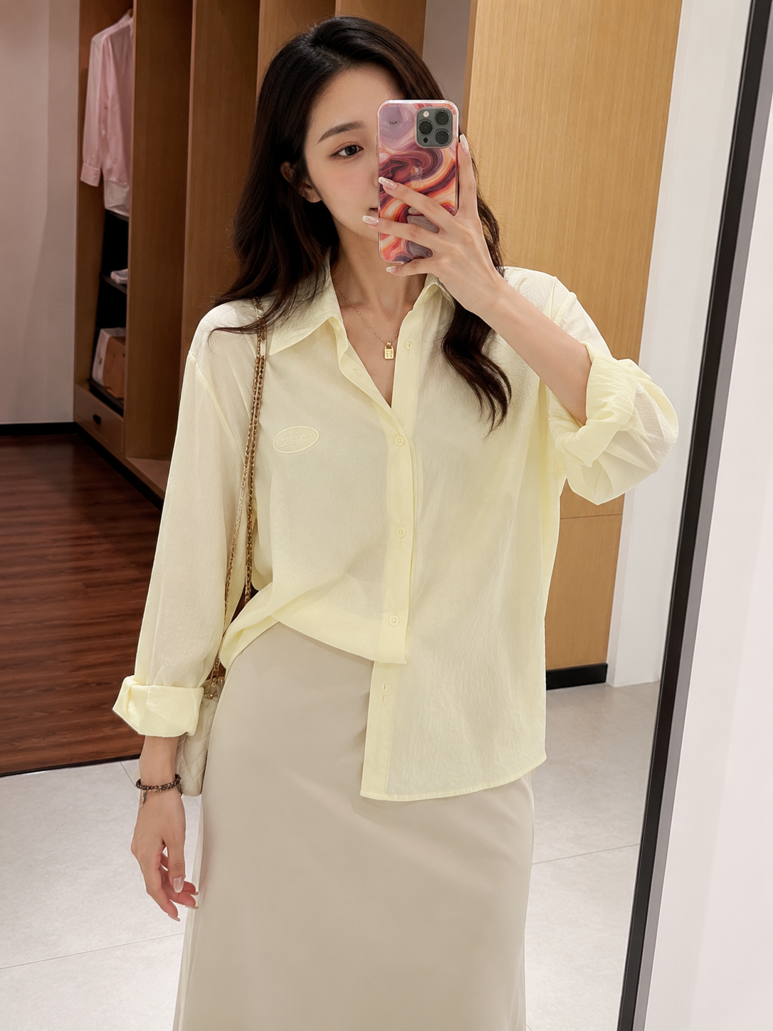 Relaxed Fit Korean Oversized Shirt - Korean Imported Clothing in India