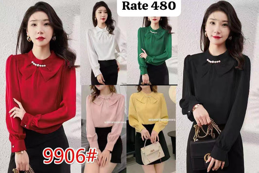 Imported Formal Top | Wholesale Korean Womens Wear  - ZF-77
