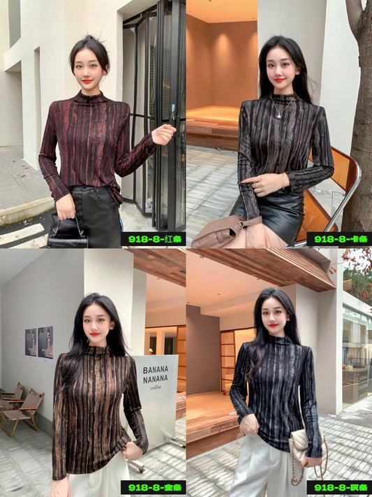 Fancy Shimmer Top 86 by Zadine – Korean imported B2B fashion