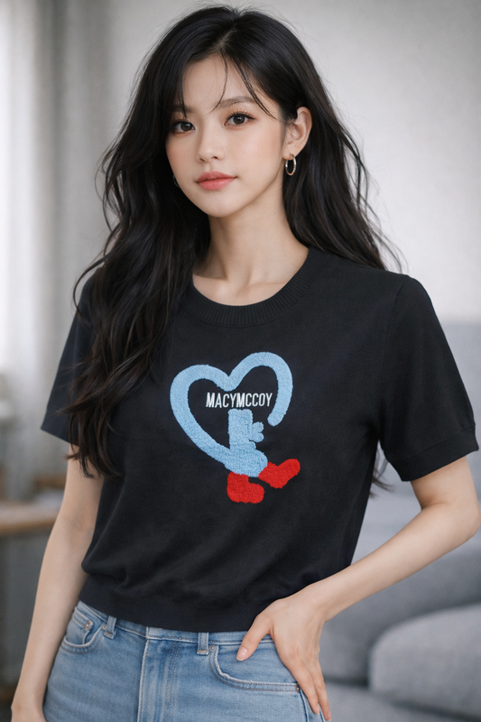 Imported Korean Printed T Shirt Wholesale Wholesale India - Zadine Fashion