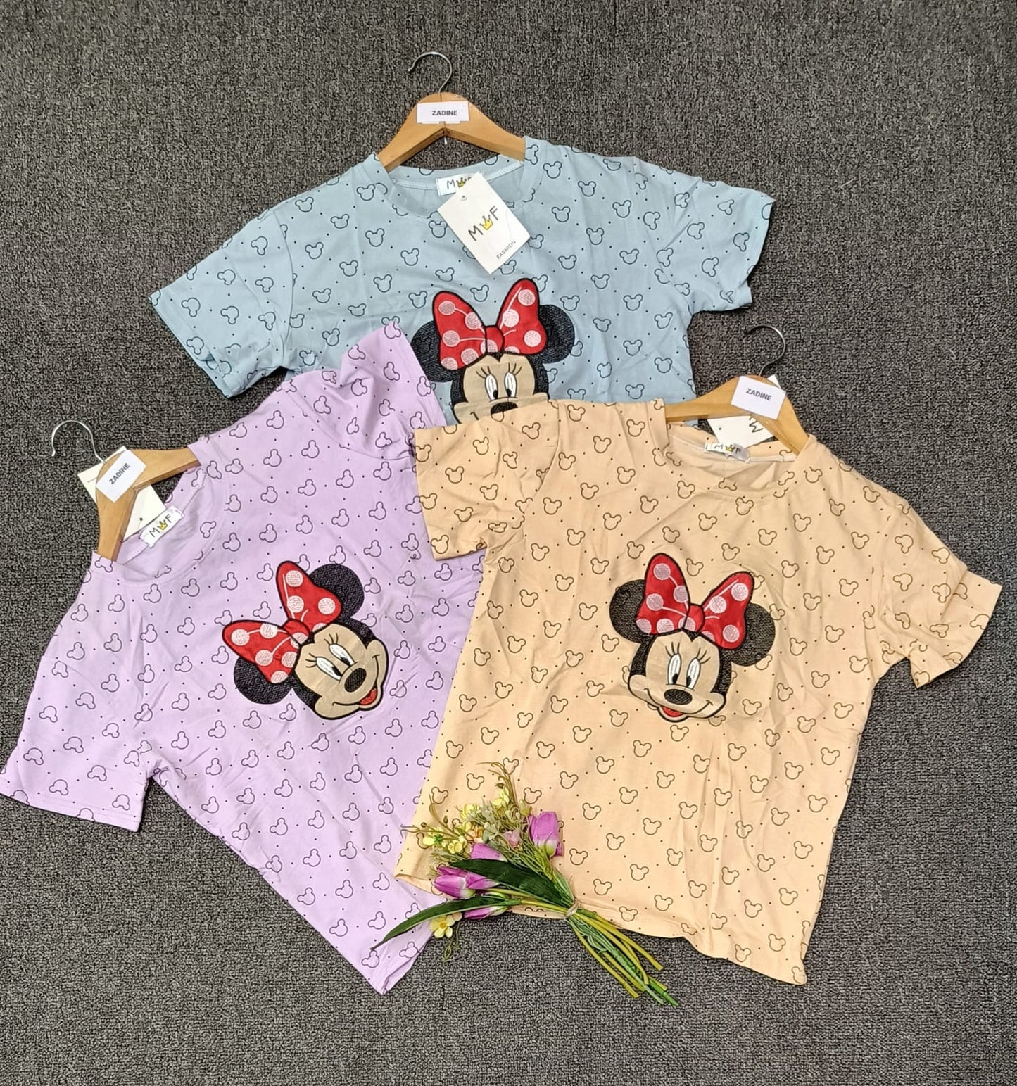 Printed Tshirt 127 by Zadine – Korean imported B2B fashion