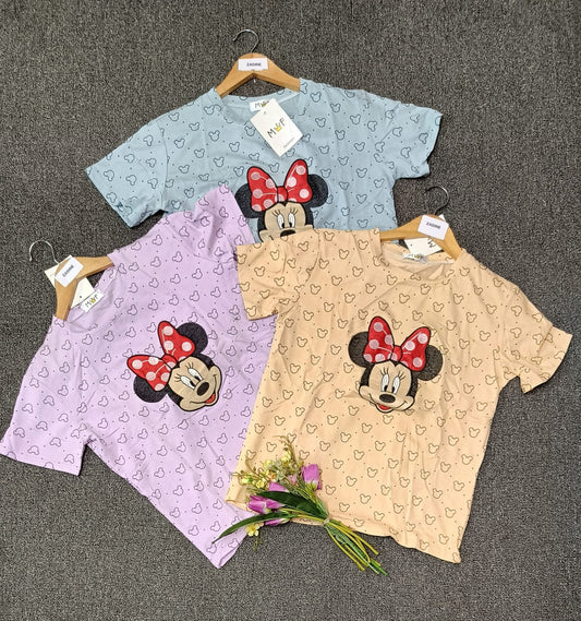 Printed Tshirt 127 by Zadine – Korean imported B2B fashion