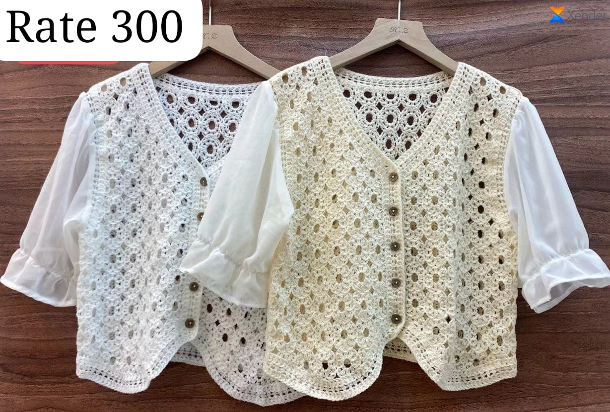 Imported Crosio Lace Top | Wholesale Korean Women's Wear  - ZF-123