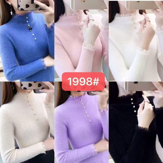 Warm Moti Print Sweater | Bulk Supplier Collections