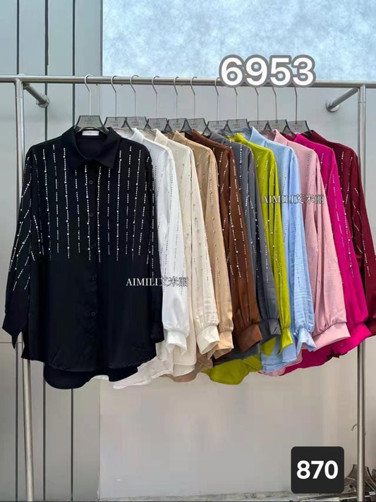 Imported Embroidery Shirt | Wholesale WESTERN Wear - ZF-119