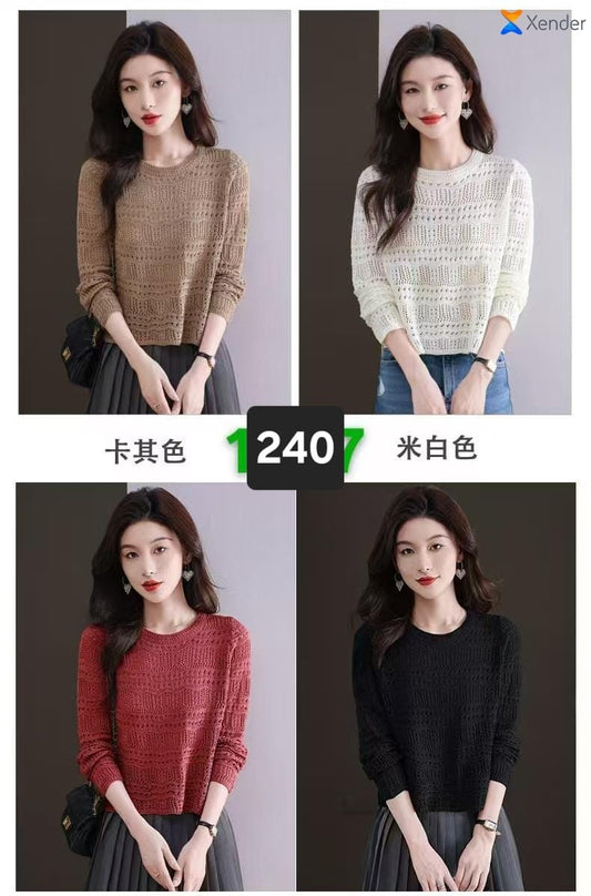 Imported Crosio Lace Top | Wholesale Korean Women's Wear   - ZF-136
