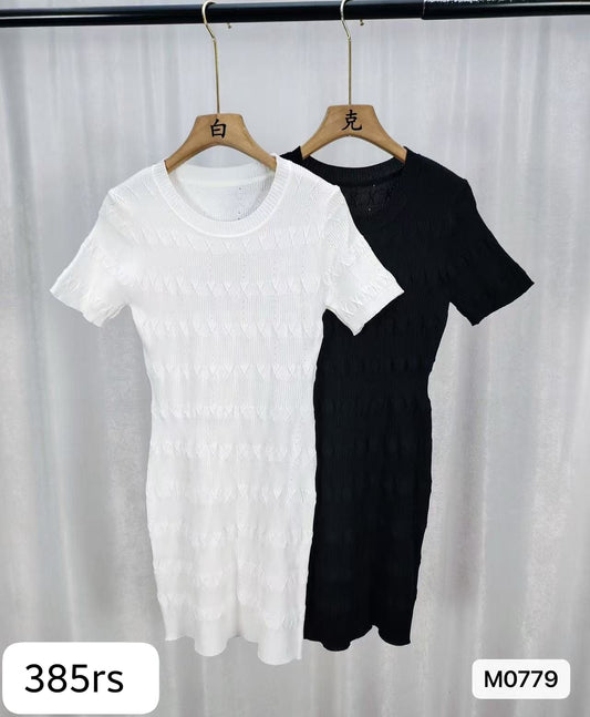 Imported Midi Dress  | Wholesale Korean Women’s Wear  (PACK OF 4 COLOR)