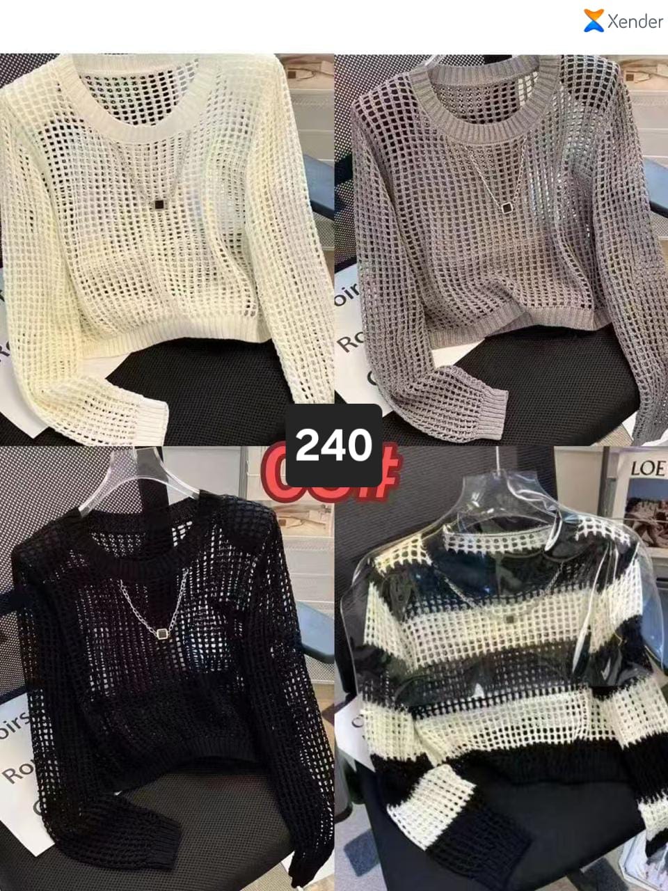 Imported Crosio Lace Top | Wholesale Korean Women's Wear  - ZF-132
