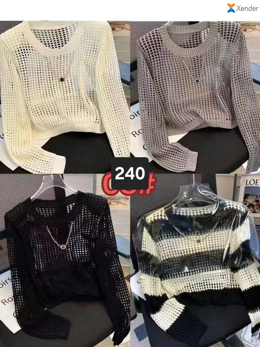 Imported Crosio Lace Top | Wholesale Korean Women's Wear  - ZF-132