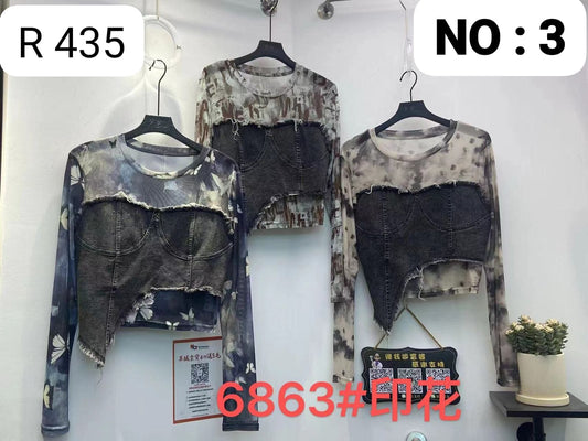 Tiedie Powernet Top 47 by Zadine – Korean imported B2B fashion